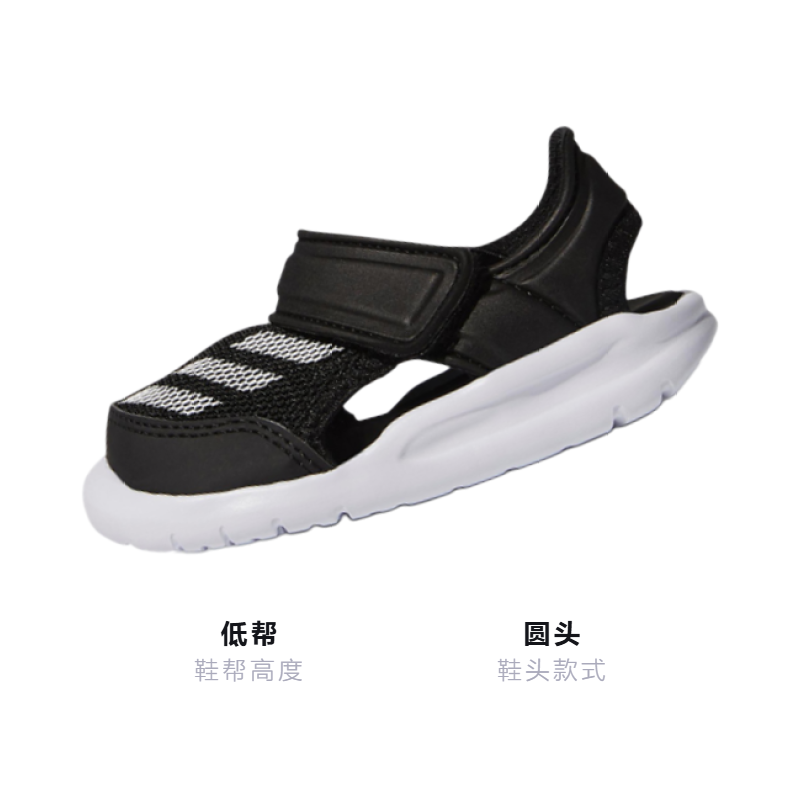Сандалии adidas Fortaswim (синие) — фото 3