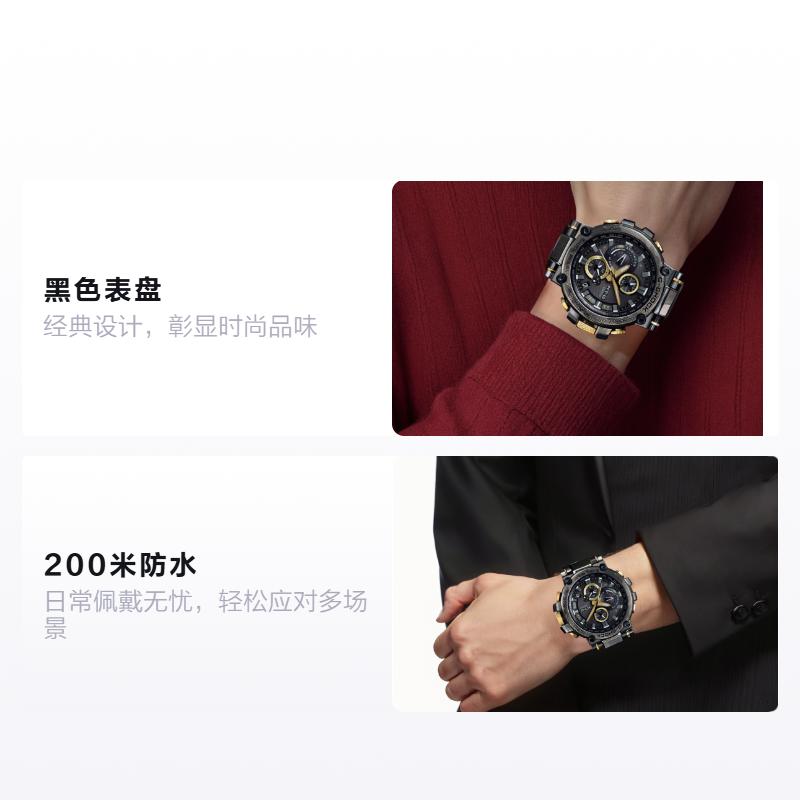 Мужские часы Casio G-SHOCK (черные) — фото 2