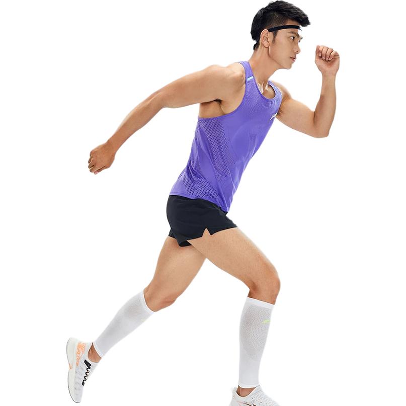 Li Ning Running Collection Running Tank Top Men’s Fluorescent Purple