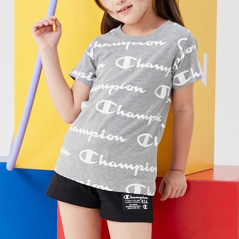 Футболка Champion Logo T (белая) — фото 7