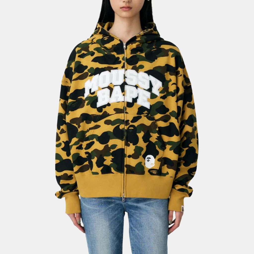 Женское худи A BATHING APE (разноцветное) — фото 3
