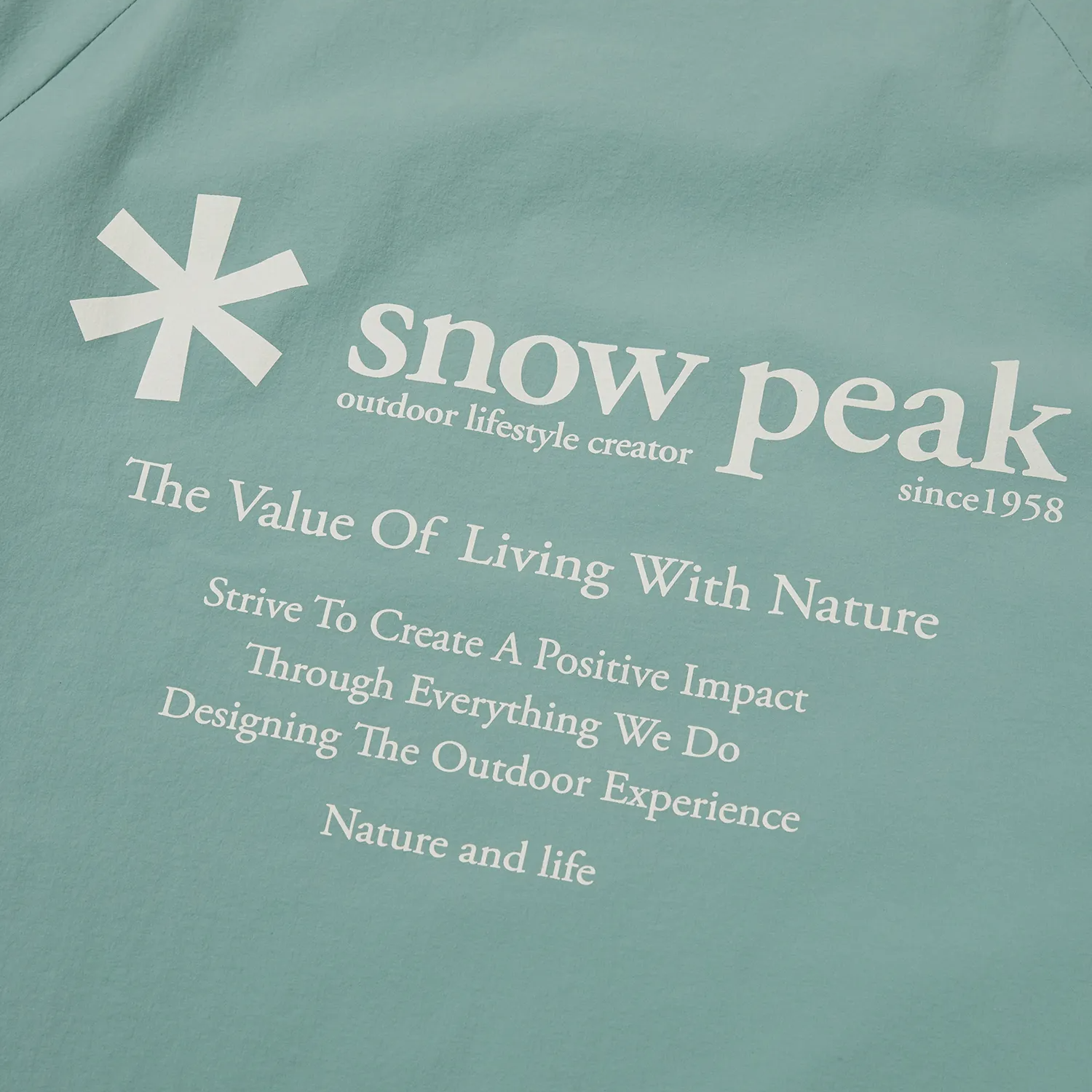 Мужской свитшот snow peak (синий) — фото 5