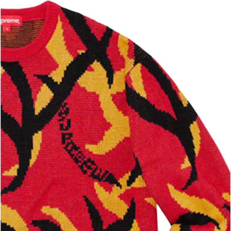 Худи Supreme FW19 (красное) — фото 4