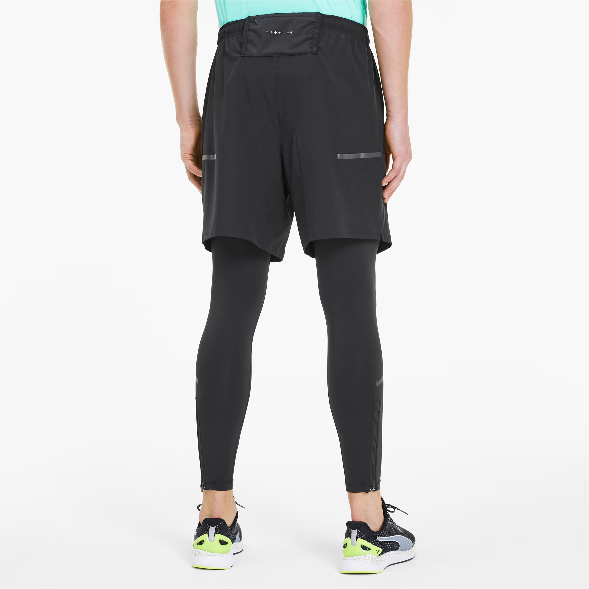 Мужские шорты PUMA Runner ID 7 (черные) — фото 4