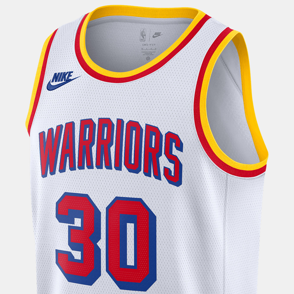 Nike Golden State WarriorsDRI FIT NBA Stephen Curry Basketball Jersey Men’s White
