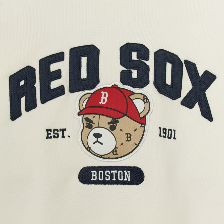 Детская толстовка MLB KIDS Boston Red Sox SS25 (разноцветная) — фото 4