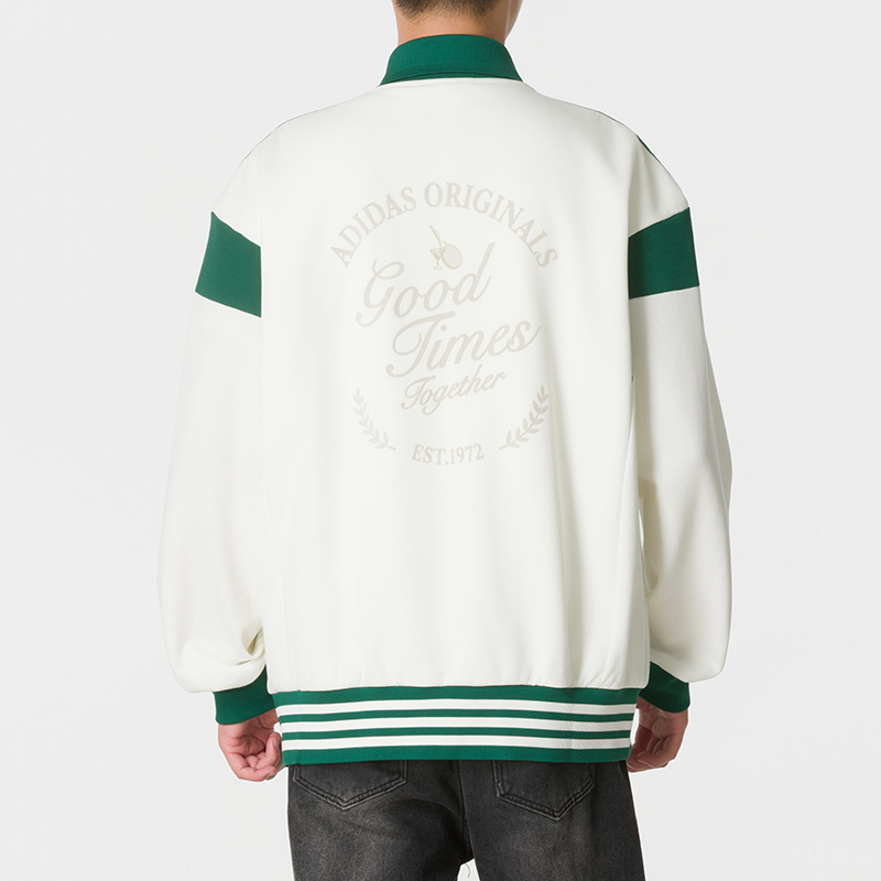 Мужская олимпийка adidas originals TRACK TOP M (разноцветный) — фото 6