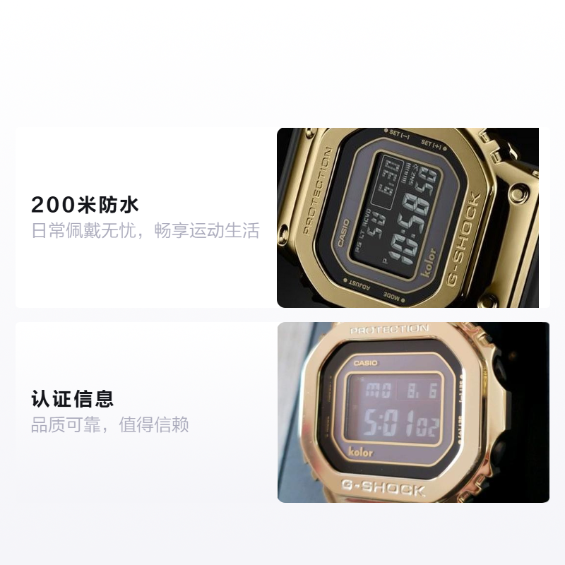 Мужские часы Casio B5000 (черные) — фото 2
