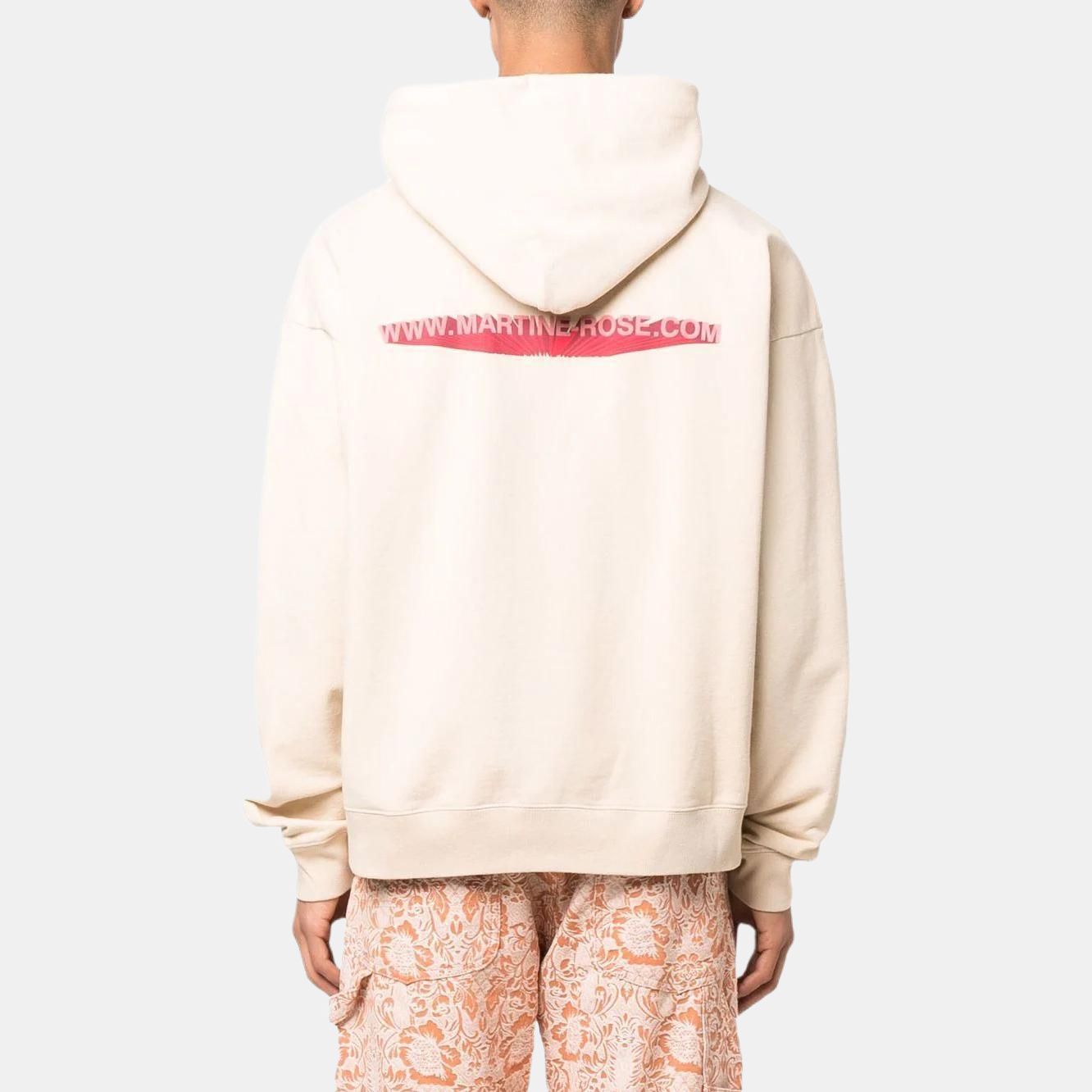 Худи Martine Rose SS22 Logo (оранжевое) — фото 4