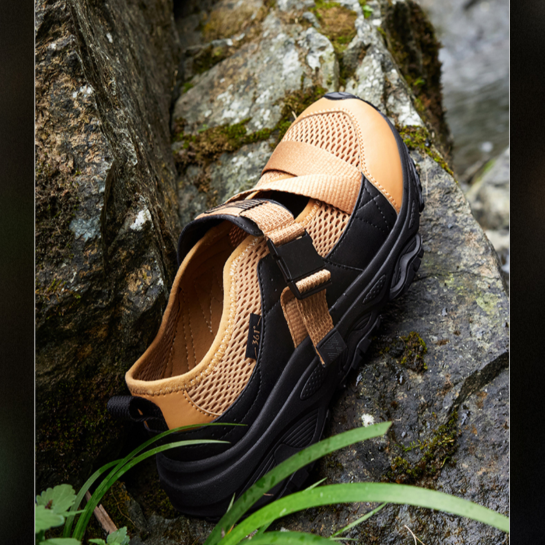 361° Cushioning, Wear Resistant Low top Outdoor Shoes Men’s Yellow Black