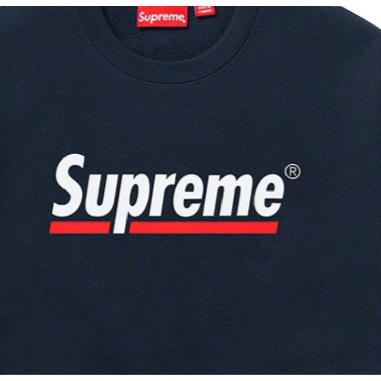 Худи Supreme (темно-синее) — фото 3