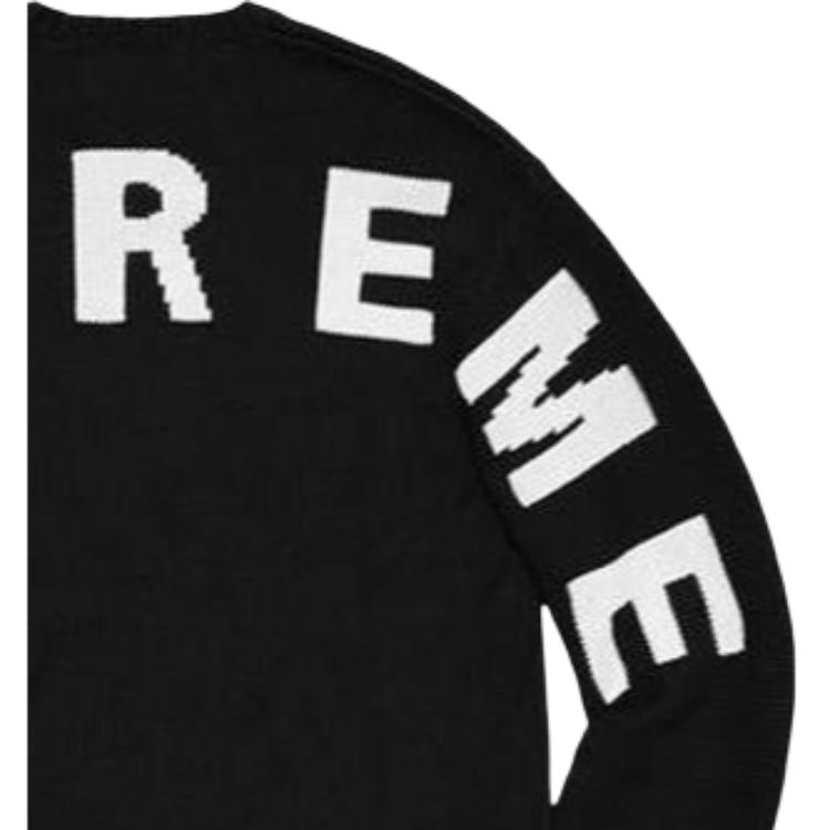 Свитер Supreme Back Logo Sweater (черный) — фото 4