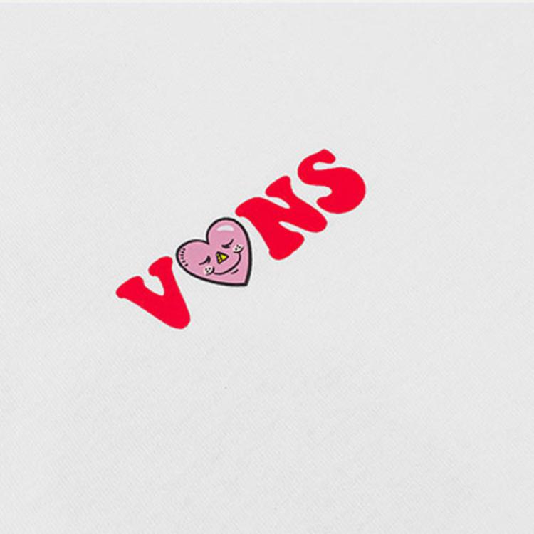 Женская футболка Vans (белая) — фото 3