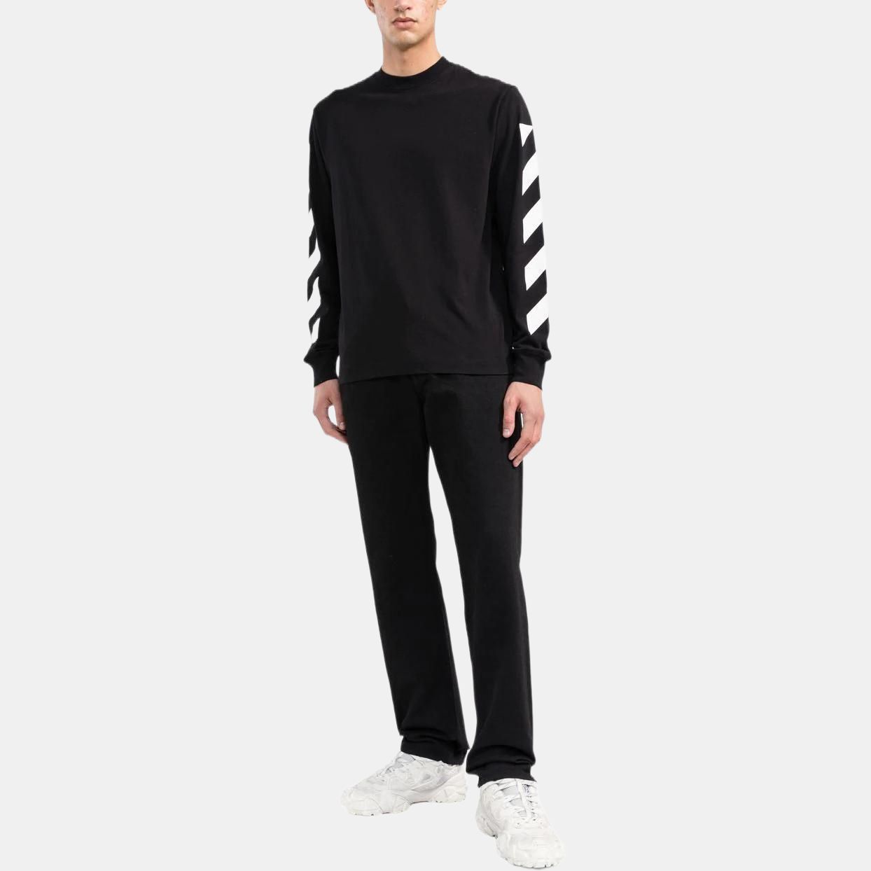 Мужской свитшот OFF-WHITE (черный) — фото 3