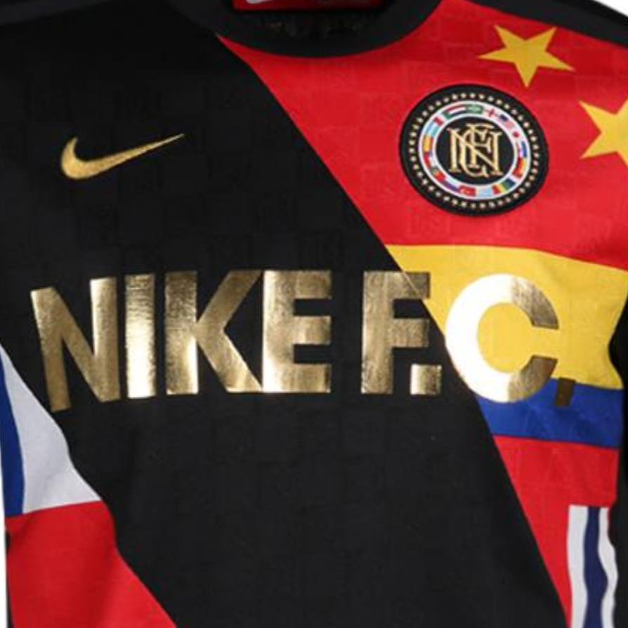 Nike Soccer Jerseys Men’s Black Moderate Straight Fit