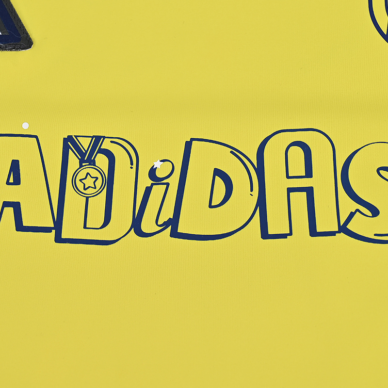 Мужская футболка adidas SS25 (желтая) — фото 4