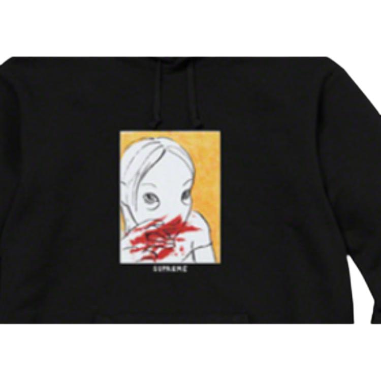 Худи Supreme FW19 Week 3 Nose Bleed Hooded Sweatshirt (разноцветный) — фото 2