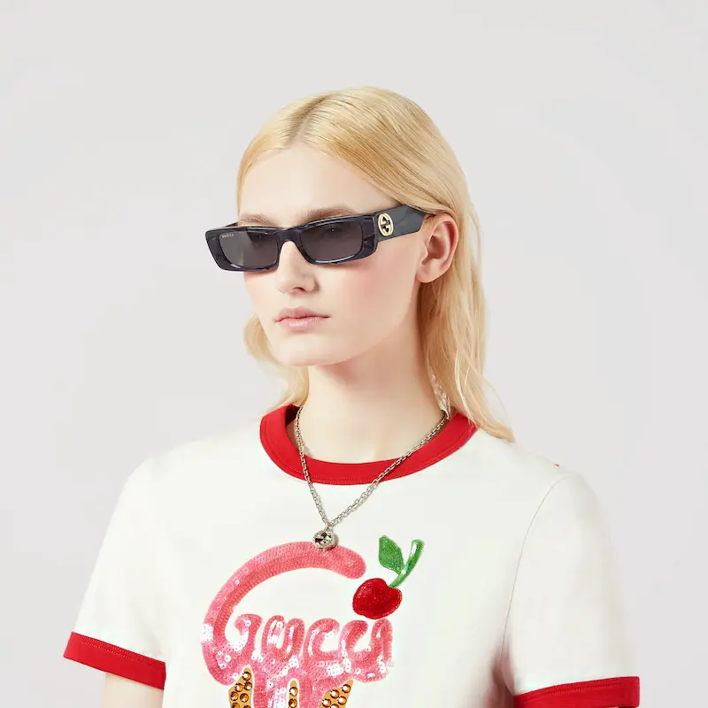 Ювелирное изделие Gucci Interlocking (серебристый) — фото 7