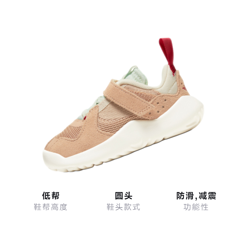 Детские кроссовки Jordan Delta Vachetta Tan (коричнево-зеленые) — фото 3