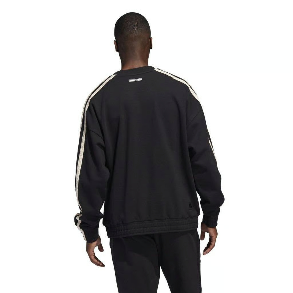 Мужское худи adidas Dp & hdn crew (черное) — фото 4