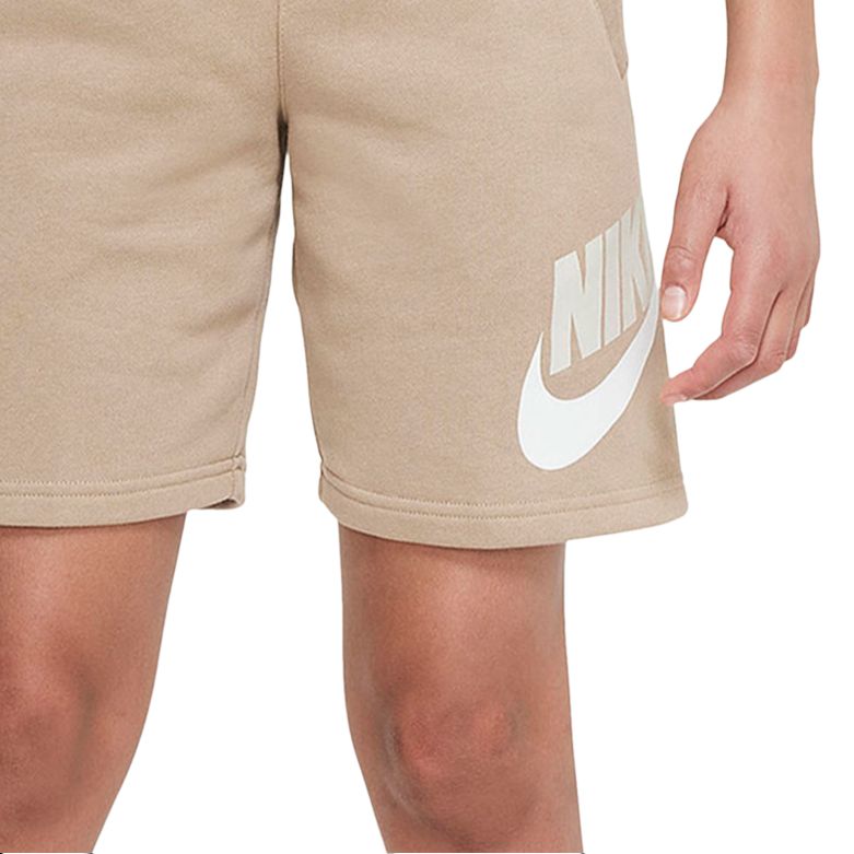 Мужские шорты Nike (бежевые) — фото 5