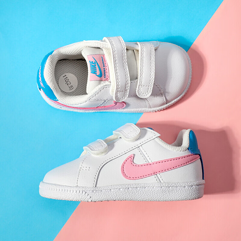кеды Nike (бело-сине-розовые) — фото 4