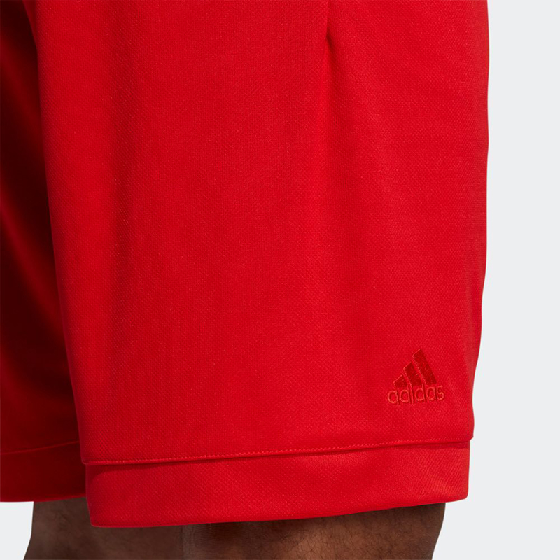 Мужские штаны adidas Big Logo Short Logo (красный) — фото 5