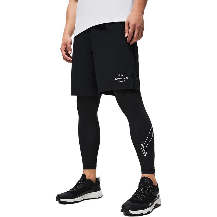Li Ning Fitness Series Sports Shorts Men’s Black