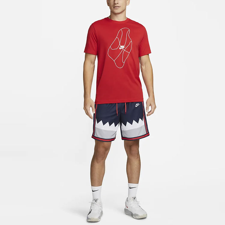 Nike Basketball Shorts Men’s Midnight Marine Moderate Straight Fit Pants