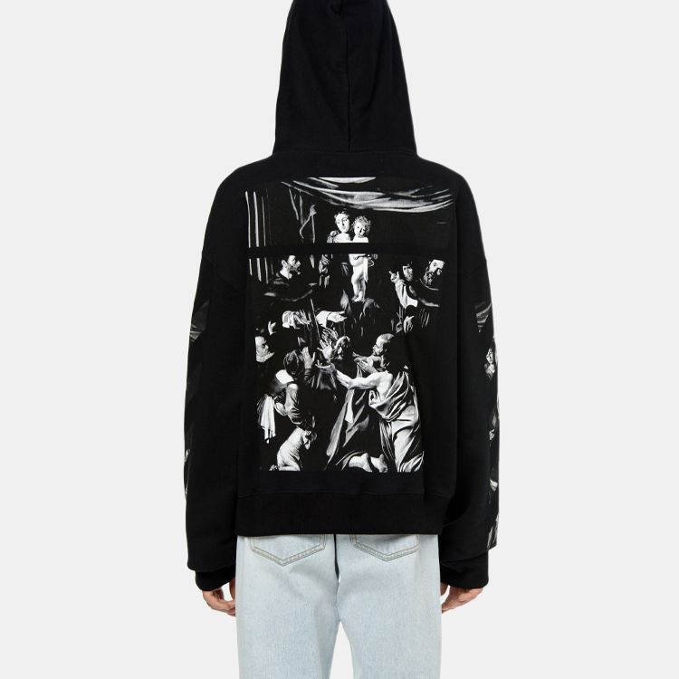Худи OFF-WHITE SS20 Caravaggio (черный) — фото 2