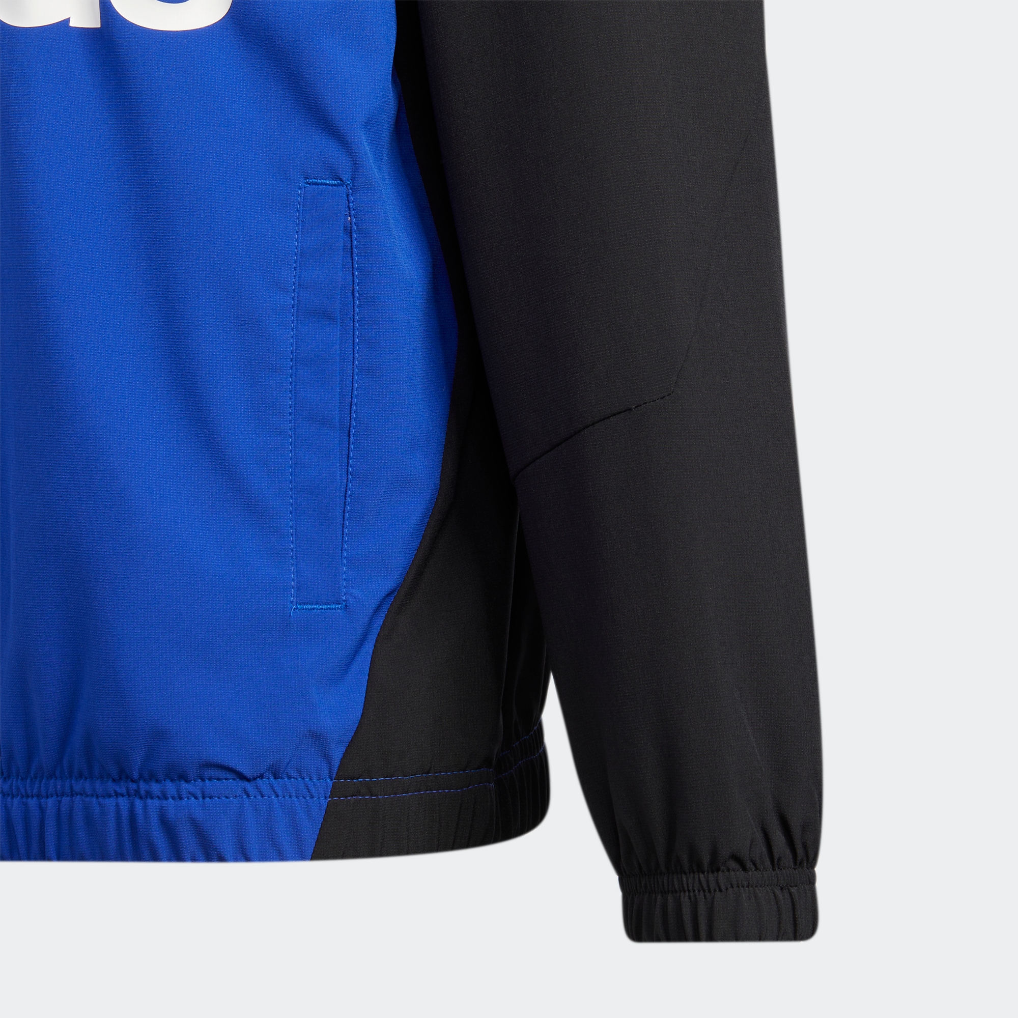 Мужская куртка adidas (полуфлуоресцентный синий/черный) — фото 5
