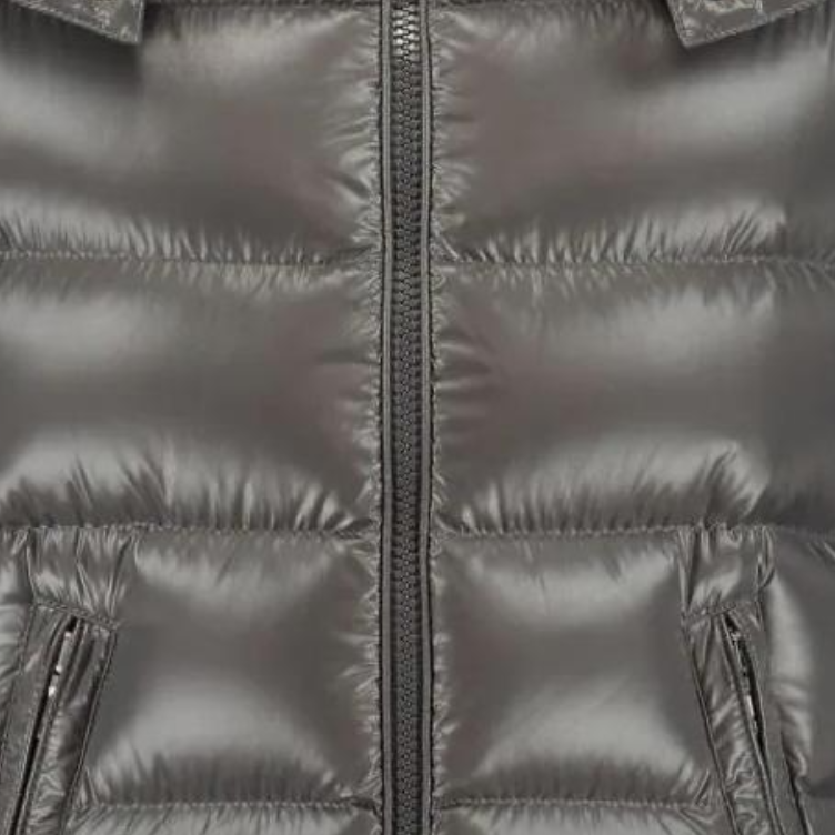 Куртка Moncler Maya (темно-серая) — фото 5