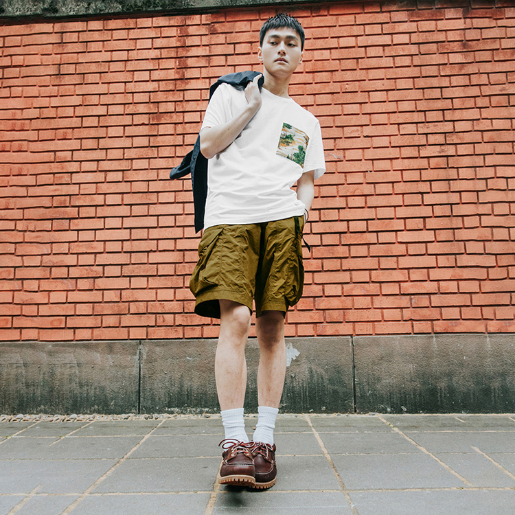 Мужская футболка Timberland (белая) — фото 3