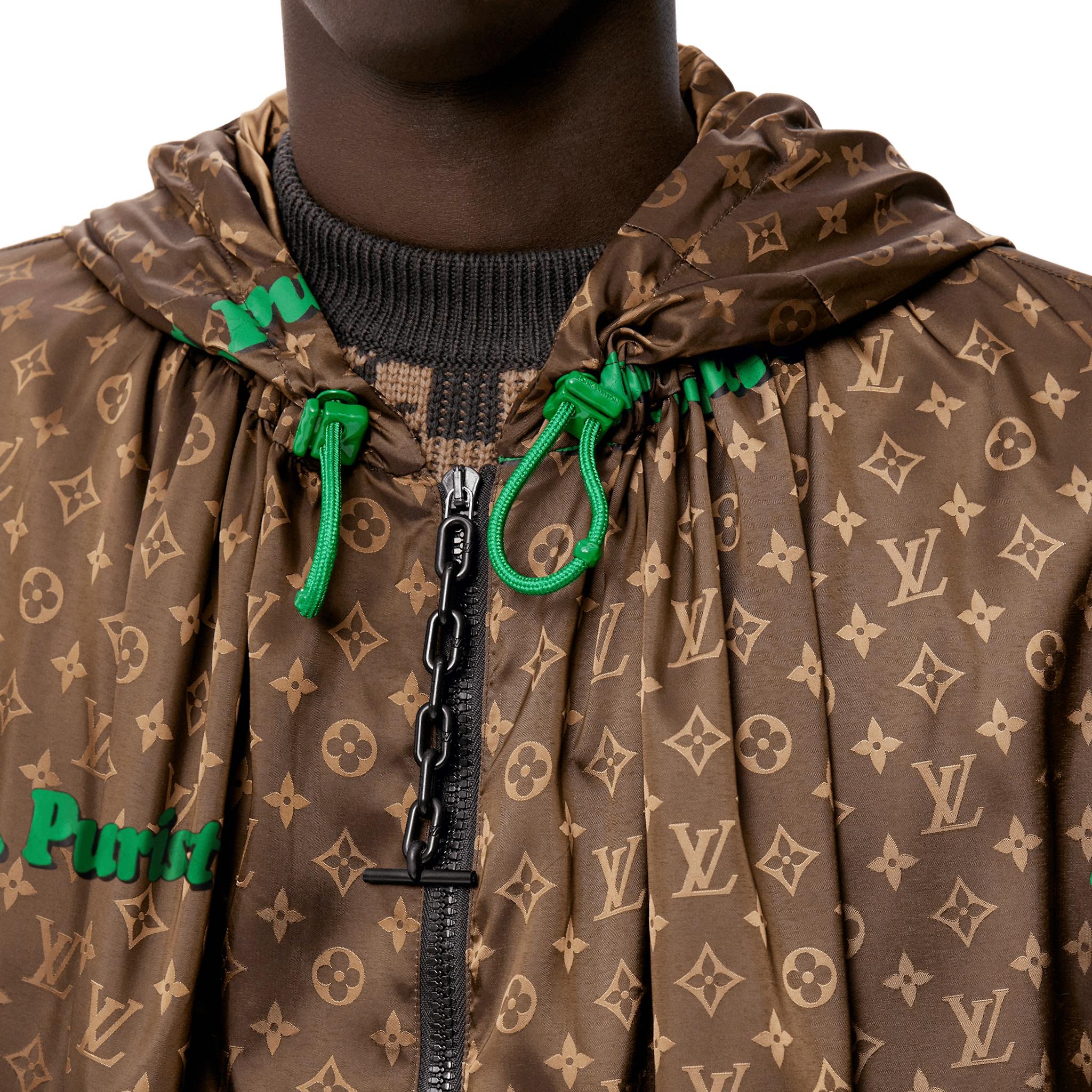 Мужская куртка Louis Vuitton FW21 (коричневая) — Коричневый — фото 5