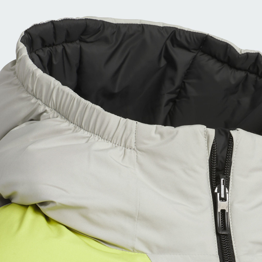 Пуховик adidas Reversible Down (черный) — фото 3
