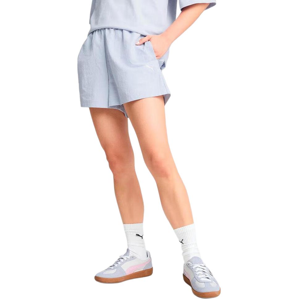 PUMA ESSWOVEN Sports Shorts Women’s Sky Blue 47