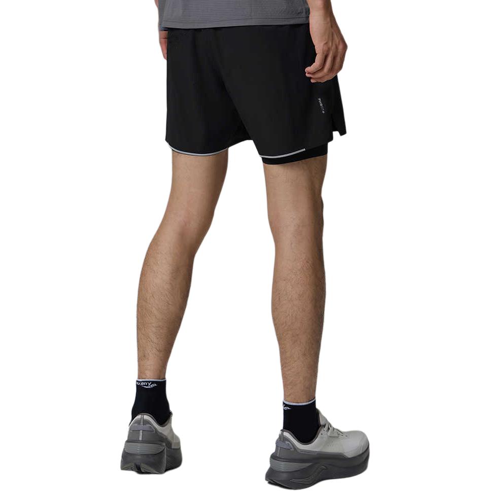 Saucony Sports Shorts Men’s Jet Black