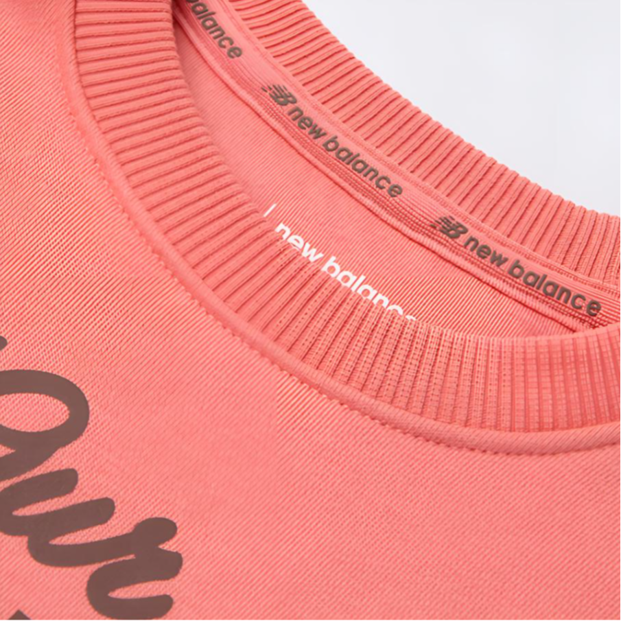 Худи New Balance New Balance (оранжевое) — фото 3