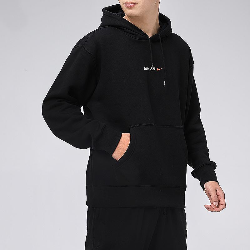 Мужское худи Nike Mnk Sb Bee Hoodie (черное) — фото 5