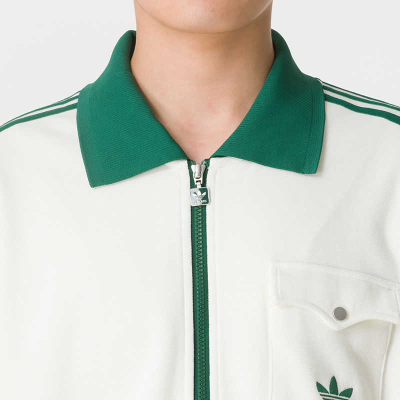Мужская олимпийка adidas originals TRACK TOP M (разноцветный) — фото 9