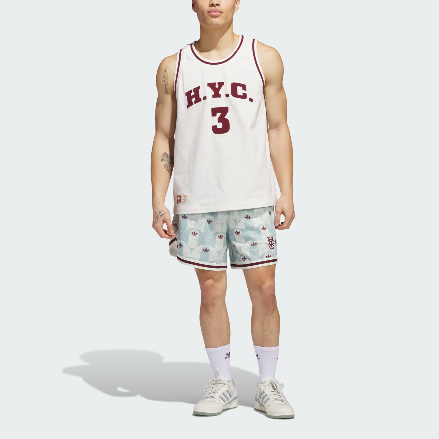 Adidas Originals Hyc Allover Print Shorts Gender Neutral