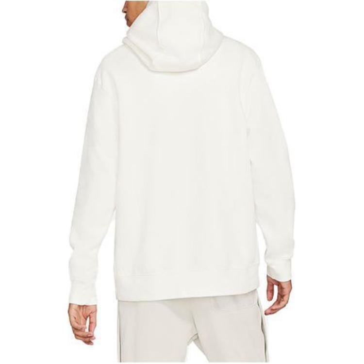 Мужское худи Nike Sportswear Club Fleece (молочный) — фото 3