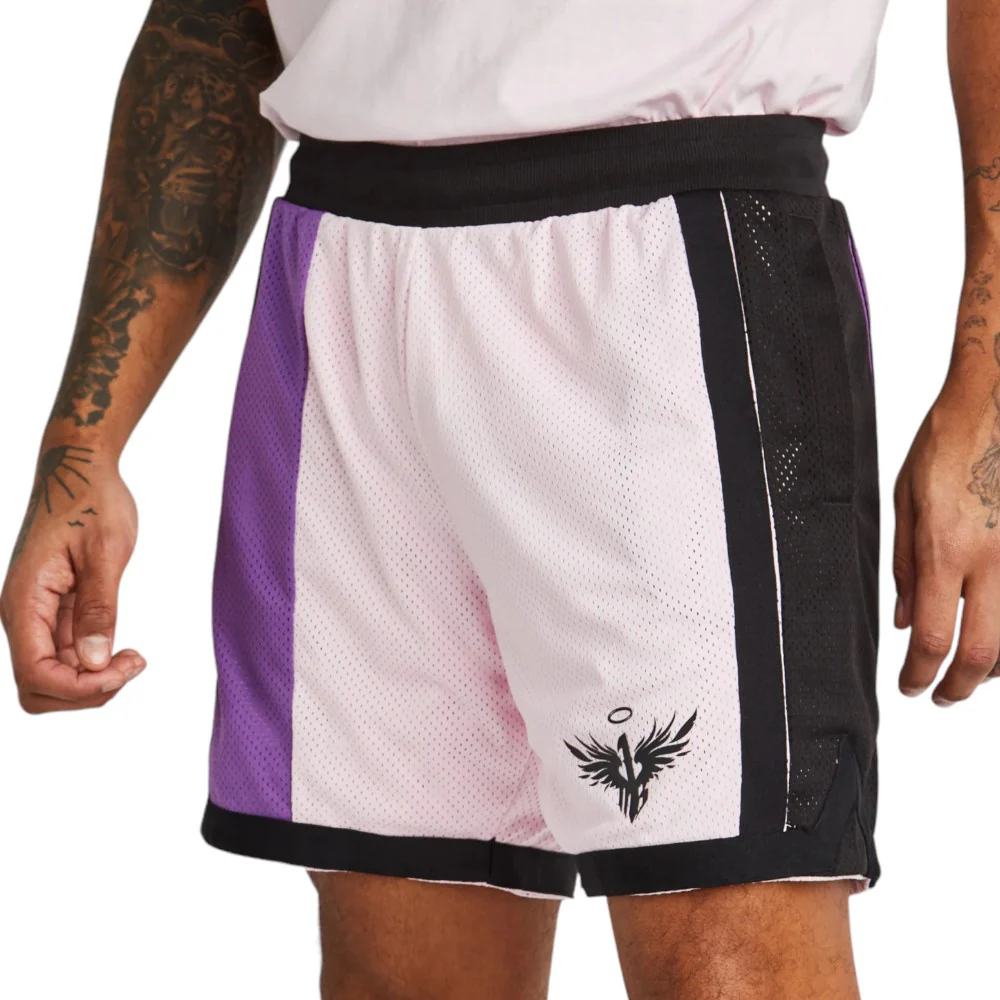 PUMA Basketball Collection Sports Shorts Men’s Light Pink