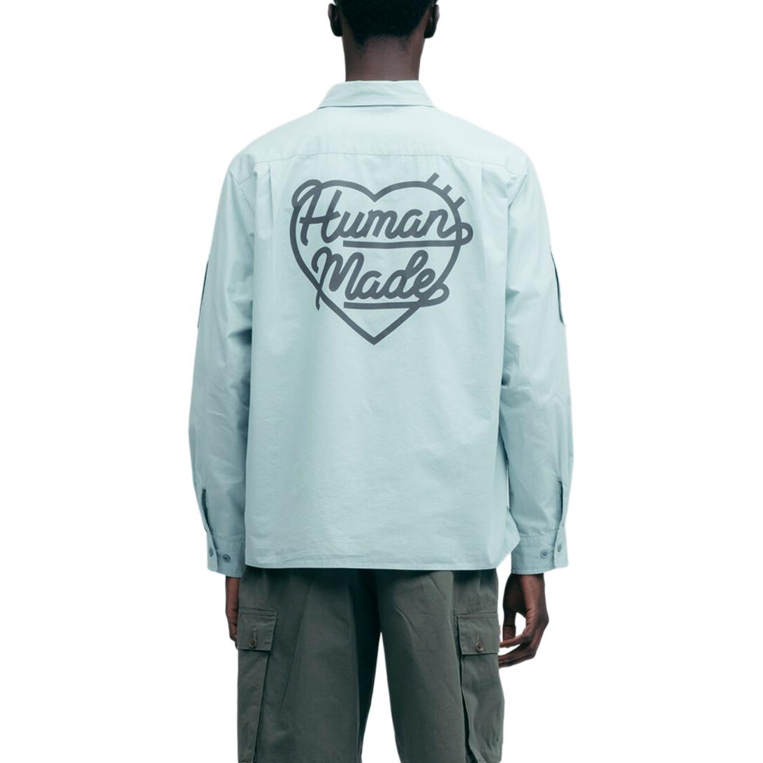 Рубашка Human Made (бежевый) — фото 6