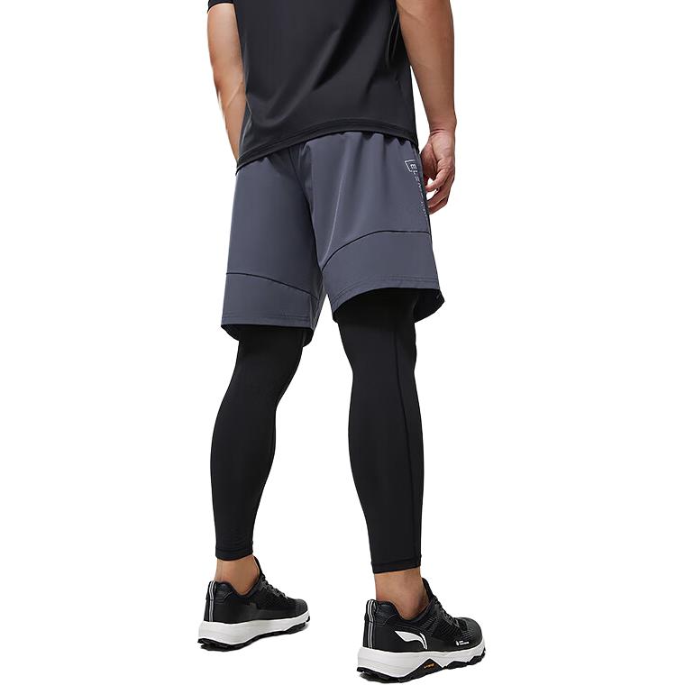 Li Ning Fitness Series Sports Shorts Men’s Ebony Black