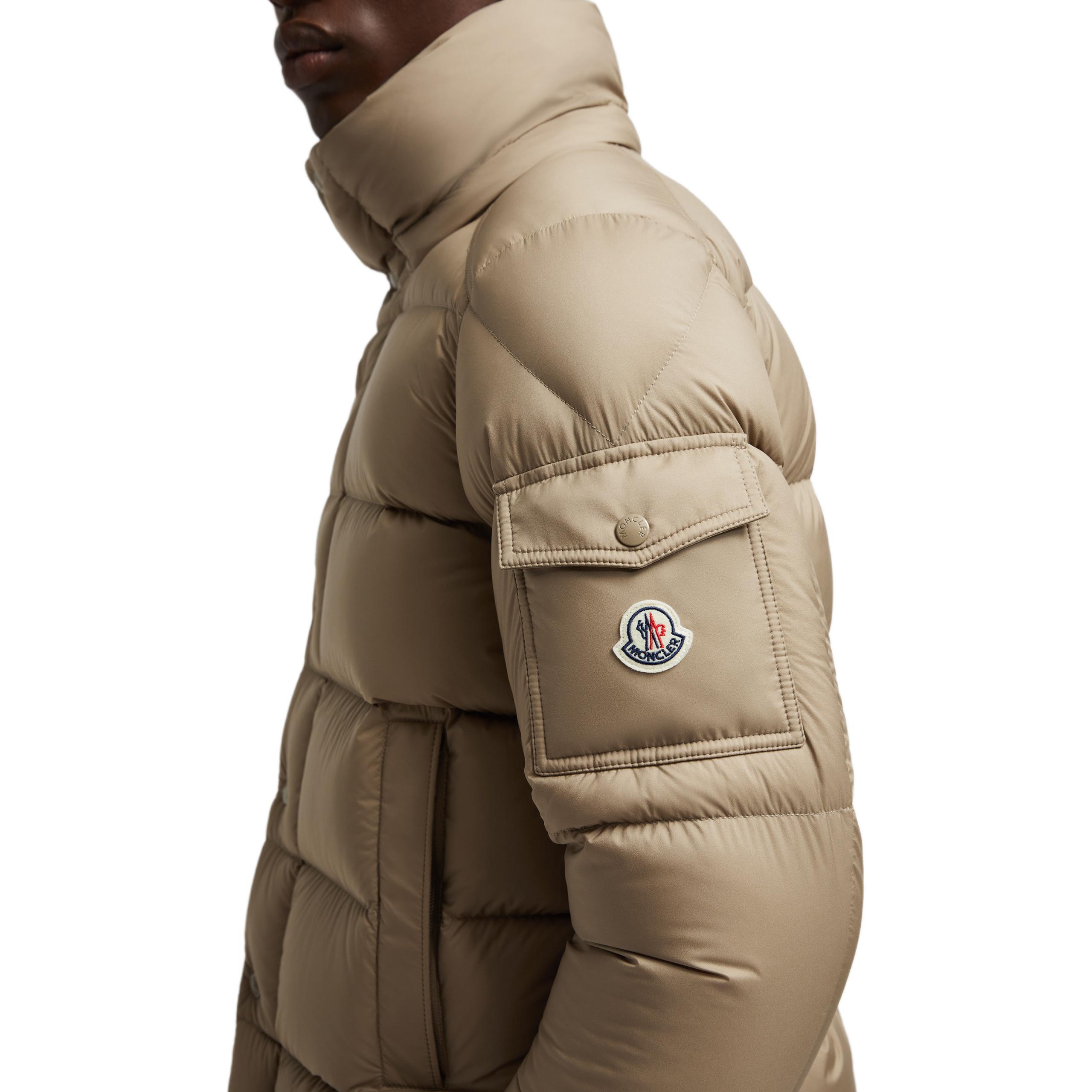 Куртка Moncler Vezere (светло-коричневая) — фото 6