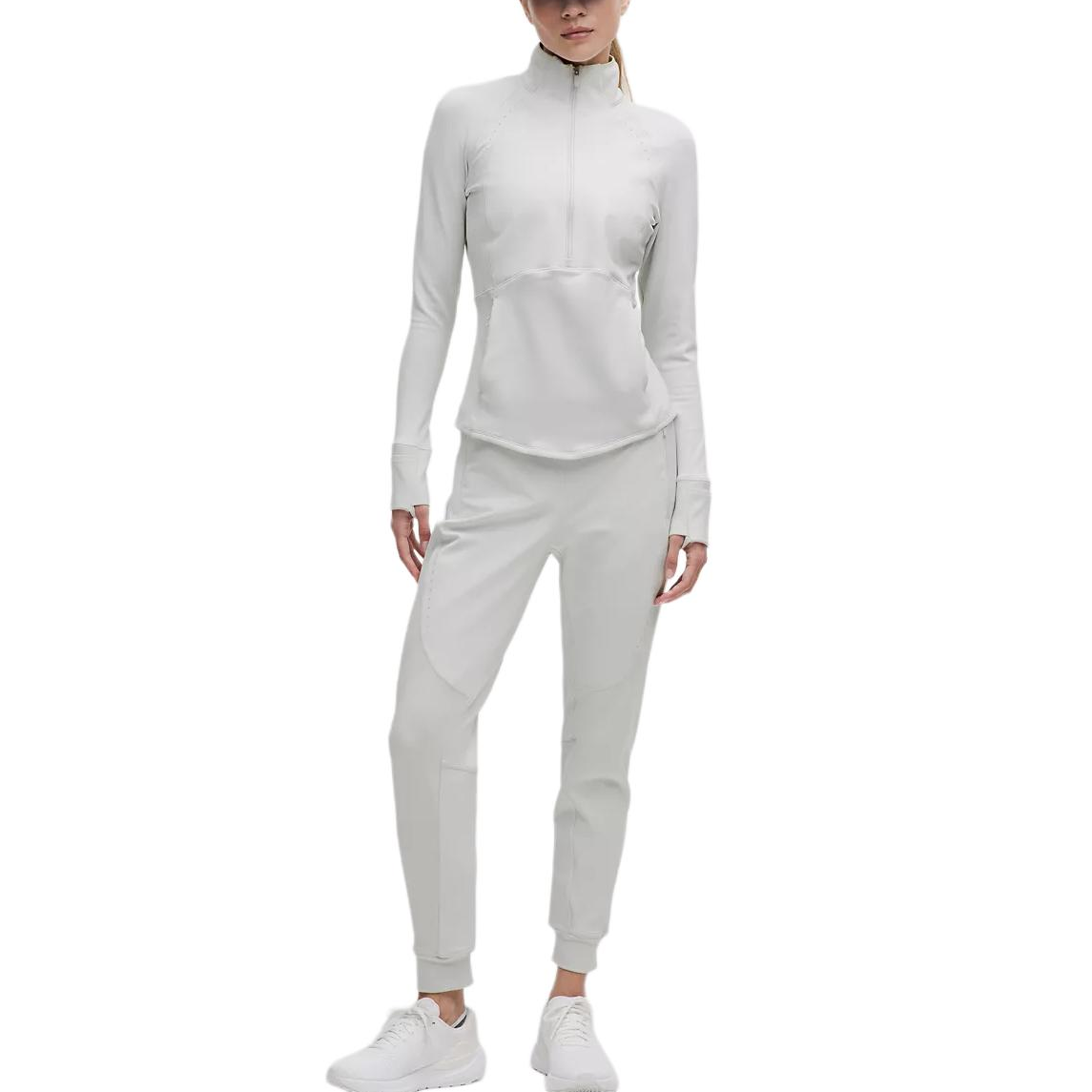 Lululemon Cold Weather Running Jogger Full Length Sports Pants Women’s Steam Smoke