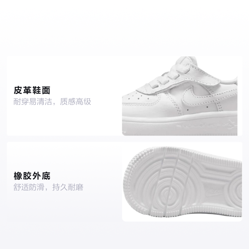 Кроссовки NOCTA x Nike Air Force 1 Low EasyOn Certified Lover Boy (белые) — фото 2