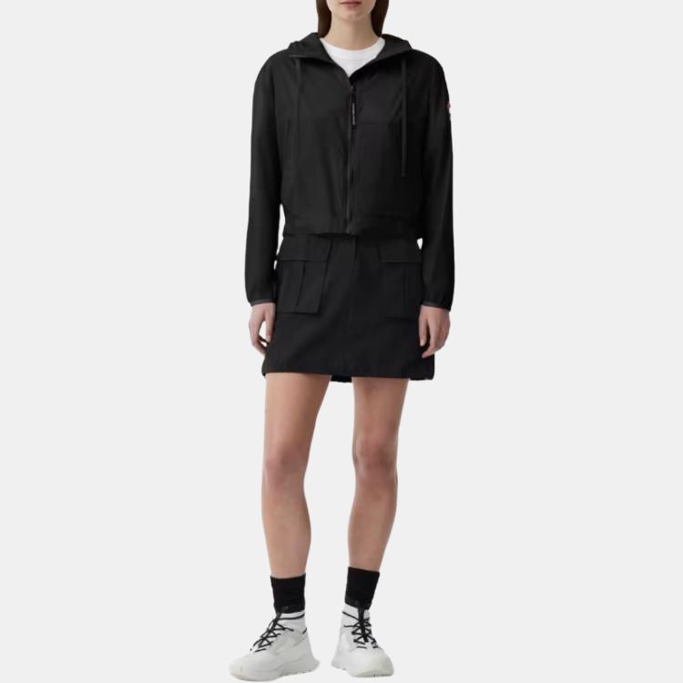 Женская куртка Canada Goose SS24 Kaslo (черная) — Черный — фото 2