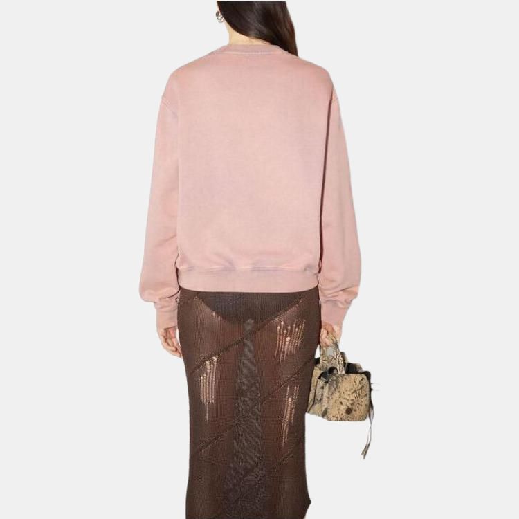 Женское худи Acne Studios FW23 (фиолетовое) — фото 3